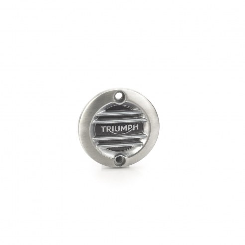 A9610260 EMBLEMAT NA POKRYWĘ ALTERNATORA / ALT BADGE, RIBBED, BRUSHED